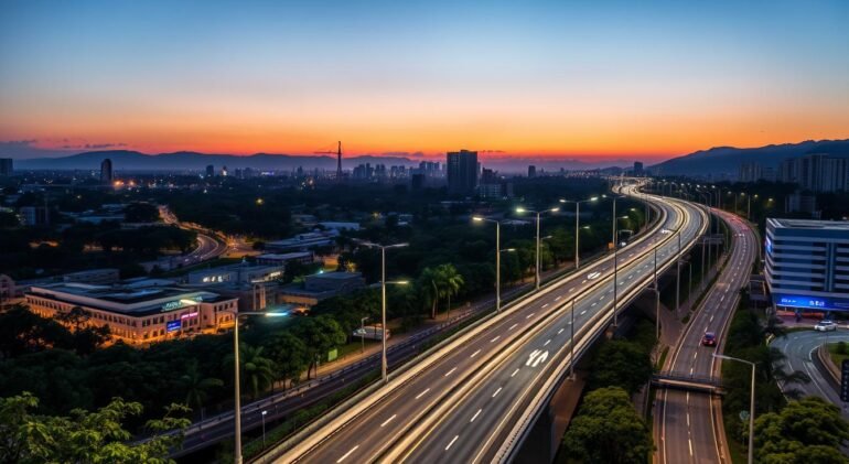 Iluminação eficiente para o Rodoanel de Belo Horizonte